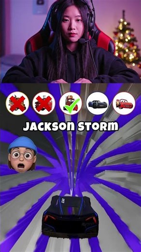 Miss Fritter vs Red vs Mack Truck vs Jackson Storm vs McQueen vs Spiked Tunnel