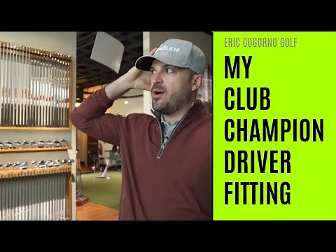 GOLF: Club Champion Driver Club Fitting VLOG