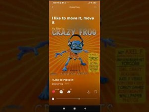 I like to move it move it crazy frog song
