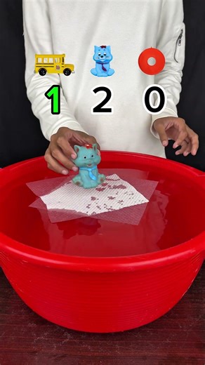 Try To Guess? How Much Paper Does It Take To Make The Object Float Part 52 #reels #viral