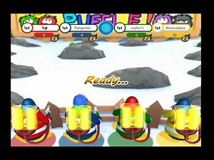 Club Penguin Game Day! Wii Gameplay