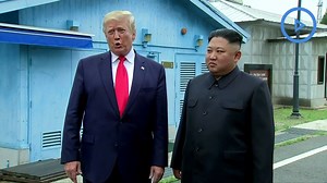 Donald Trump steps into North Korea in historic first, voices willingness to welcome North Korean leader Kim Jong Un to Washington. | Nation