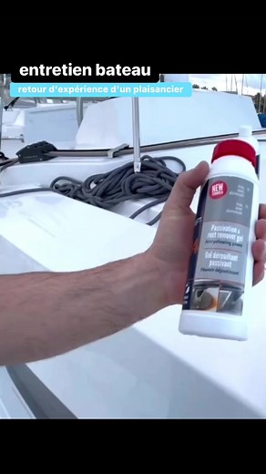 5.8K views · 37 reactions | Entretien d'un bateau : retour d'expérience d'un plaisancier, Gabriel, qui nous parle des 5 produits incontournables qu'il a à bord de son Bali 4.2 Bali Catamarans Nautic clean | ActuNautique | Facebook