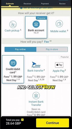 How do I send money with Western Union from United Kingdom?