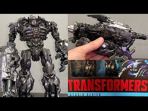 How to transform dark of the moon studio series Shockwave. Transformers leader SS 56 leader figure