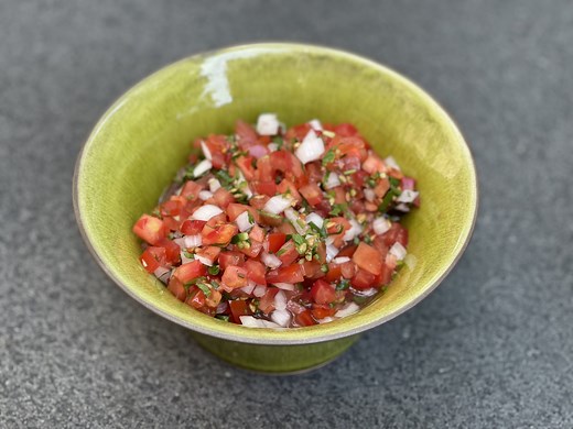 Chopped Tomato Salsa (AKA Pico de Gallo) - Rick Bayless