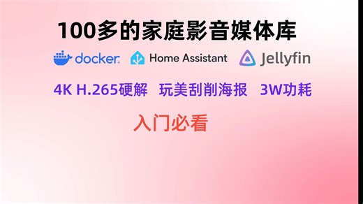 完美刮削海报墙，100多的家庭影音媒体库，体验不输1000的NAS，3W功耗，4K H265转码，Kodi可以卸载了