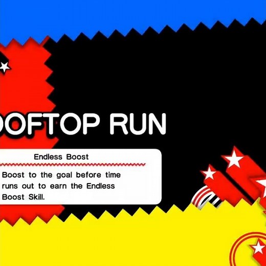 Rooftop Run: Act 2 Challenge 4 [Endless Boost] [S Rank] [No Damage]