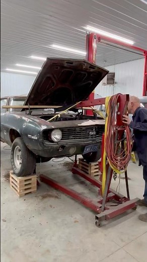 69 Camaro dash cluster restoration on a budget #fypシ #foryou #restoration #shorts #diy