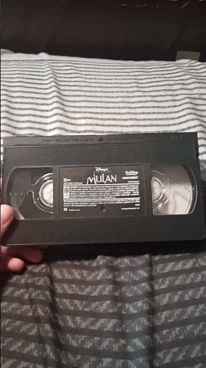 Mulan (1998): VHS Review