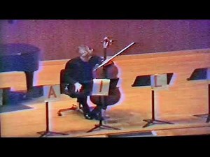 Marlin Owen - Tom Johnson: Failing: A Very Difficult Piece for Solo String Bass (on cello)