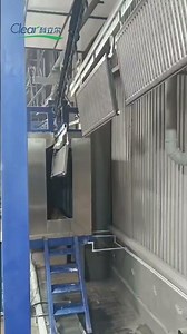 Kazakhstan Radiator Coating Demo: Yantaiclear Automatic Powder Coating Line in Action