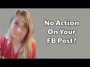 No One Seeing Your FB Posts?