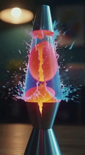 lava lamp exploding