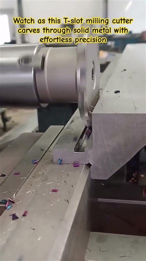 Precision in Action: T-Slot Milling Like a Pro #Machining #TSlotMilling #Engineering #Metalworking