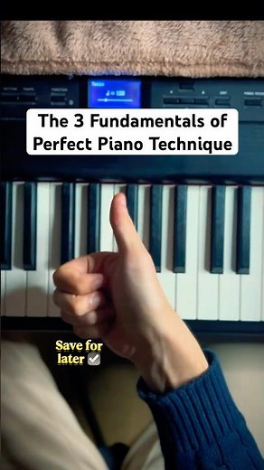 Perfect Your Piano Technique (Follow These 3 Steps)🖐🏼🎹 #pianolesson #pianotutorial #pianist