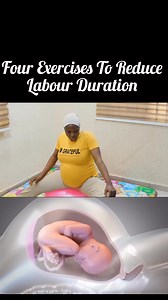 Four exercises to reduce labour duration. #fypchallenge #pregnancy #exercise | Dr.Moyub Healthcare