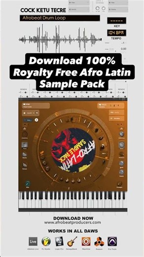 Download 100% Royalty Free Afro Latin Sample Pack