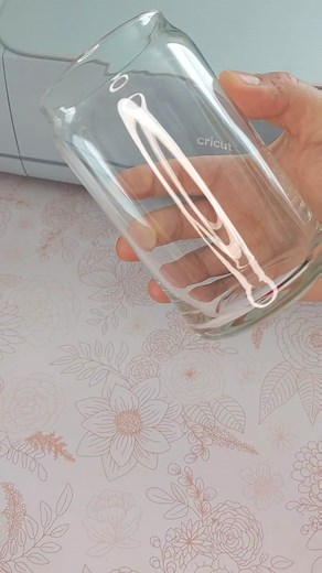 Valentine's Glass Can! 💕 Did you just get a Cricut?! Well, this right here is a perfect beginner friendly project! One of my favorite things to make with my Cricut are cups. I found this adorable Valentine's SVG on Creative Fabrica. I knew this would look cute on a 16 oz Libbey glass can. I used this really pretty Barbie pink vinyl from TeckWrap too. The best thing about this SVG is that there is no layering involved at all! This is perfect for Valentine's Day and a perfect beginner friendly cr