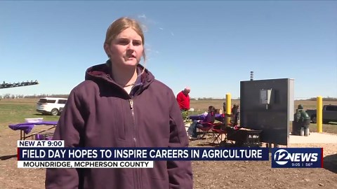 Ag tech field day in Moundridge shows students the future of farming
