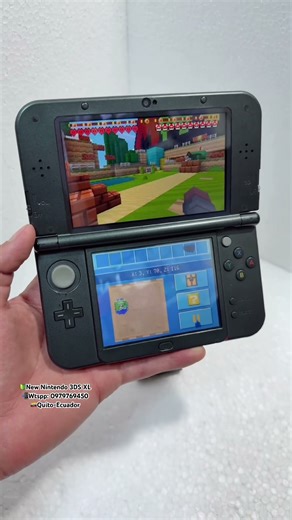 New Nintendo 3DS XL con mínimo detalle