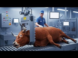 Inside Mega Bull Meat Factory – From Farm to Packaging in Billion-Dollar Facilities (Full Process)