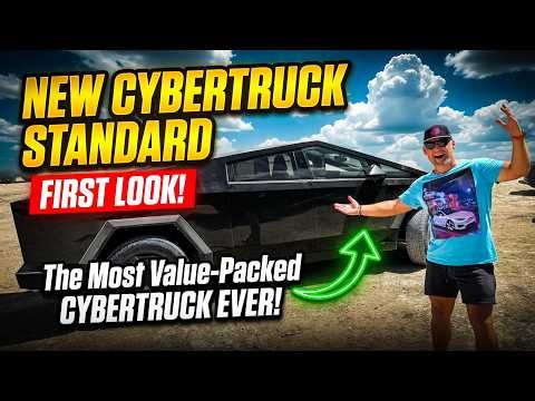 My 2027 Cybertruck STANDARD First Look! We Waited For This?!