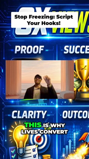 DevelopingSam LLC on Instagram: "Lives convert when you script hooks, questions & CTAs. AI can help! Want my live script template? Comment 'live' below! #LiveStreaming #AIScripts #ContentCreation #EngagementTips #SocialMediaMarketing #ReelsTips"