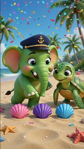 Captain Toot's Adventures 🐘 | Shelly's Special Shell 🐢🐚 | Kids Shorts