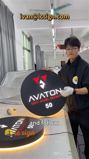 No MOQ👆 #led #ledlights #ledsigns #sign #lcsign #neon #lightbox #lol #tony #funny #fyp