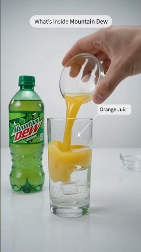 What’s Inside Mountain Dew? Ingredient Reveal in a Glass