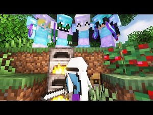 Minecraft Speedrunner VS 4 Hunters FINALE