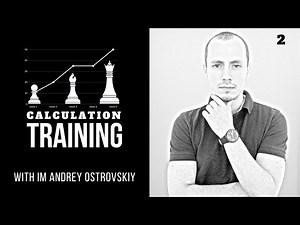 Real-time chess calculation training: long lines