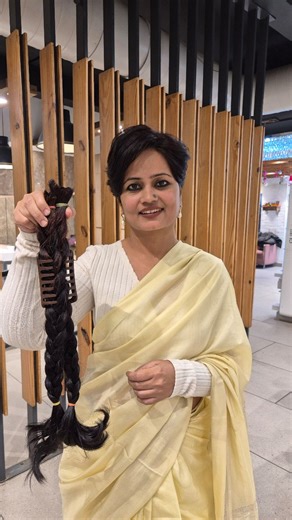 Hair Appeals on Instagram: "She didn't just cut her hair - she chose kindness, again. For the second time, she donated her long hair and embraced a bold pixie cut, proving that confidence and compassion go hand in hand. This hair donation transformation is a reminder that short hair can carry the biggest purpose. Would you take the step to donate your hair in India? #hairdonation #shorthair #pixie #pixiehair #hairtransformation #makeover #trending #explore #viral [Hair donation, pixie, transform