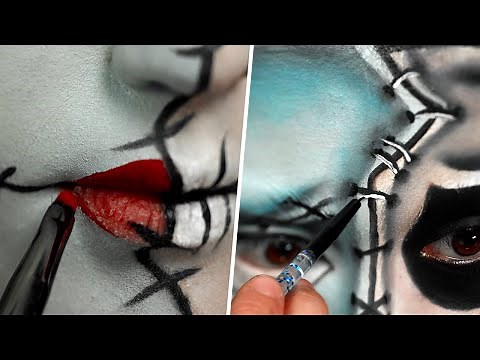The Nightmare Before Christmas Makeup Look