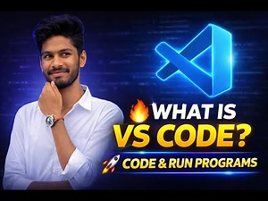 What is VS Code? | How to Write & Run Programs in VS Code | Telugu Beginner Guide #vscodetelugu