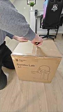 Bambu Lab A1 Mini Unboxing & Setup