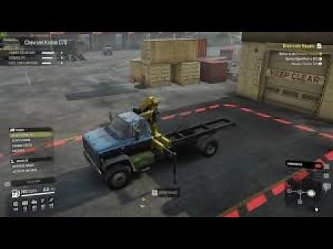 Snow Runner EP 12 how to operate the crane