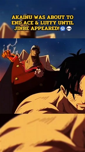 Jinbe Risked EVERYTHING to Save Luffy & Ace from Akainu! 🐋🔥 | Marineford War #shorts