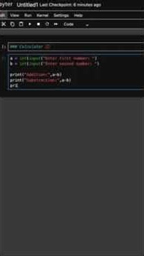 Build a Python Calculator in 30 Seconds | Python Mini Project #1#1000subscribers
