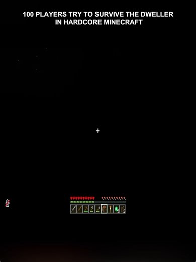 100 Players Try to Survive the DWELLER in Hardcore Minecraft. Part 2 #gaming #minecraft #minecraftpvp #minecrafthorrormods