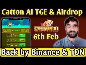 Catton AI Airdrop Guide | Connect Wallet | TGE Date Announced | Eligibility Criteria #cattonai