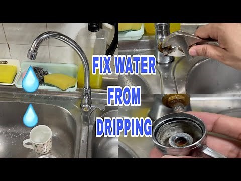 Fix water Tap from dripping / Water Tap leaking / DIY Now / step by step