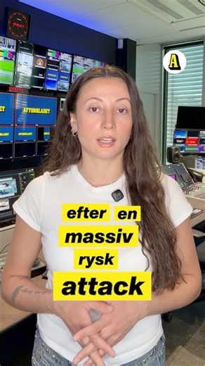 Massiv rysk attack mot Ukraina
