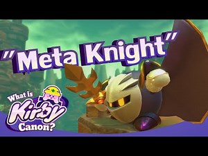 Meta Knight | What is Kirby Canon?