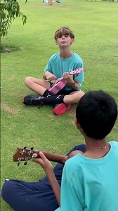 Ukulele Practice with a Beautiful View 🎶🌿
