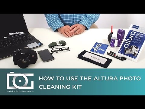 Camera Cleaning Kit | Clean Your DSLR Body & Lens Like a Pro | By Altura Photo®