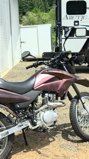 300cc big bore Honda xr150l with Rbx exhaust and a 34mm lectron carb.1st ride.