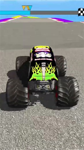 Monster Truck Mega Ramp Impossible Driver Amazing Game
