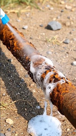 “Satisfying Rust Removal From Old Iron Rod#😲#ASMR #rustremoval#satisfying #cleaning #restoration